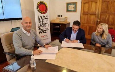 Mar del Plata firmó un convenio de cooperación turística con Villa Carlos Paz