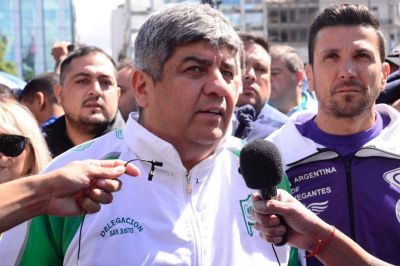 Pablo Moyano le mand� un mensaje a Larreta: �Si a las 100 horas viene la reforma laboral, a las 100 horas y un minuto vamos a estar en la calle�