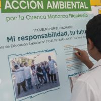 Cerca de 30 mil niños y adolescentes elaborarán proyectos para mejorar la cuenca Matanza Riachuelo
