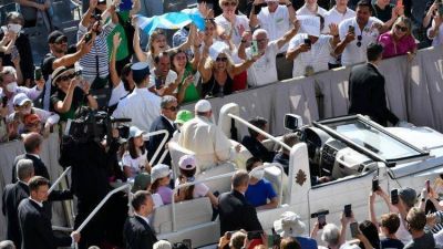 El saludo especial del Papa a sus compatriotas por la fiesta patria