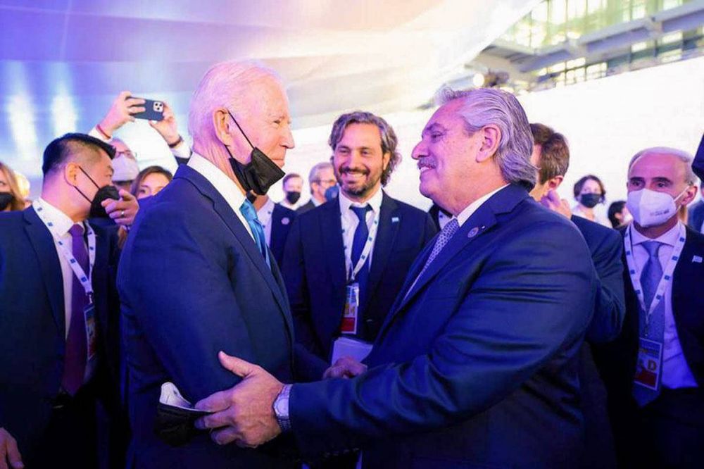 Alberto Fernndez se rene con Christopher Dodd, consejero de Biden en la Cumbre de las Amricas