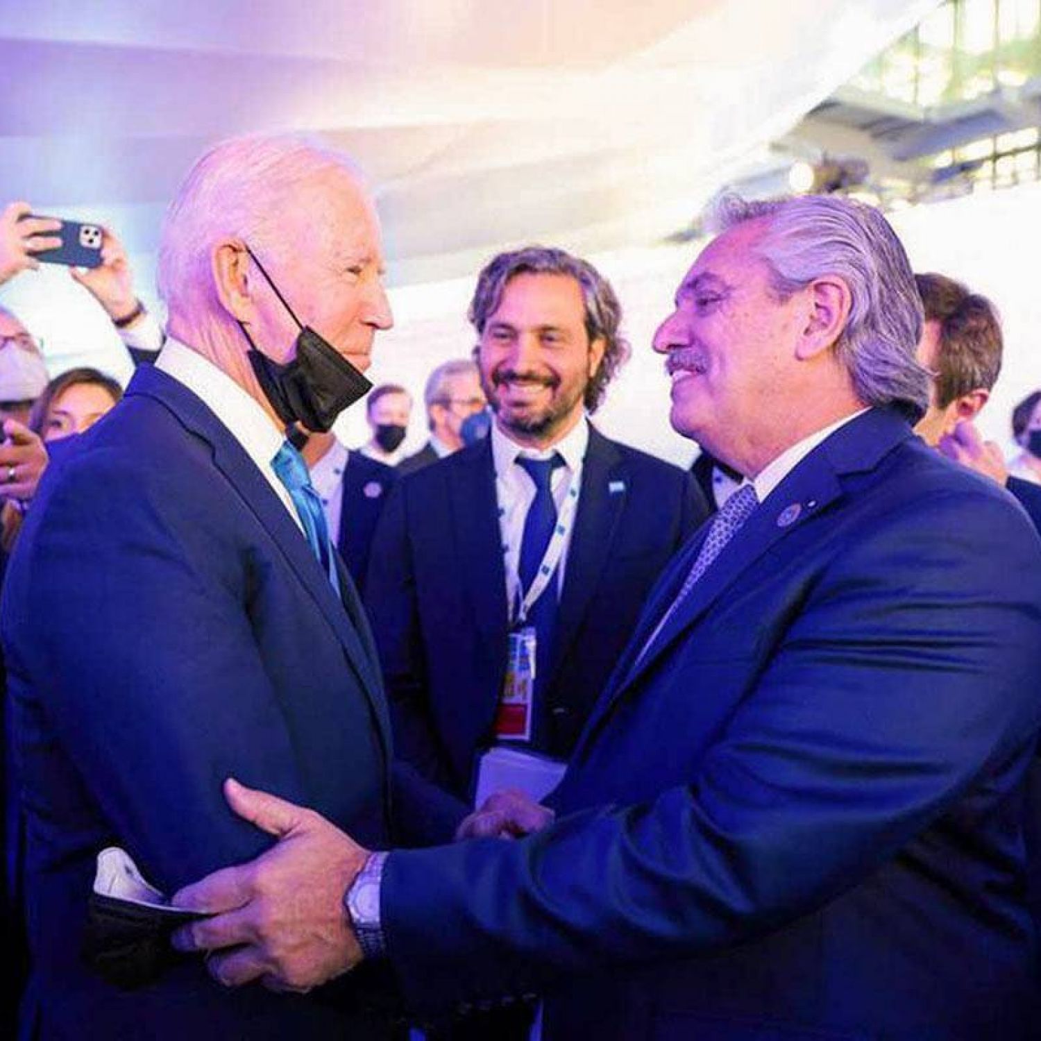 Alberto Fernández se reúne con Christopher Dodd, consejero de Biden en la Cumbre de las Américas