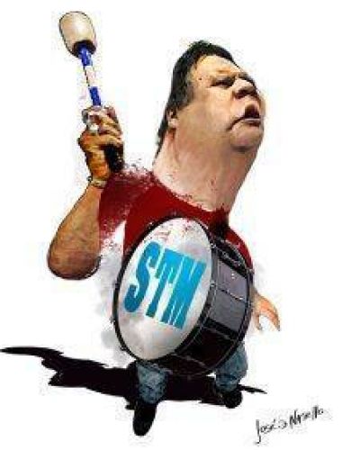 STM: a un mes de las urnas, Carranza refuerza perfil sindical