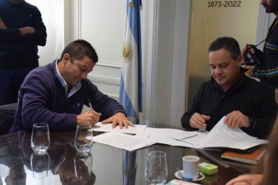 El Concejo firmó un convenio con la Liga Santafesina