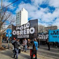 Se replicó en Mar del Plata la Jornada Nacional de cortes, movilizaciones y protestas