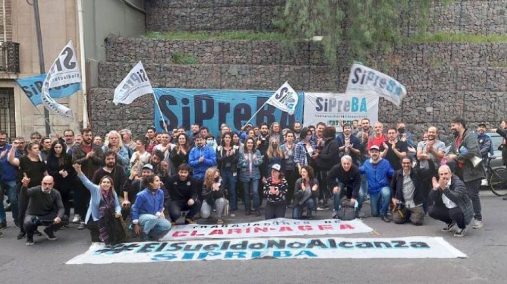 SiPreBA denuncia paritarias a la baja en prensa escrita y convoca a un plan de lucha