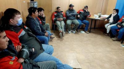 ASIJEMIN: Reunión de trabajo con las y los compañeros mineros de Minera Triton