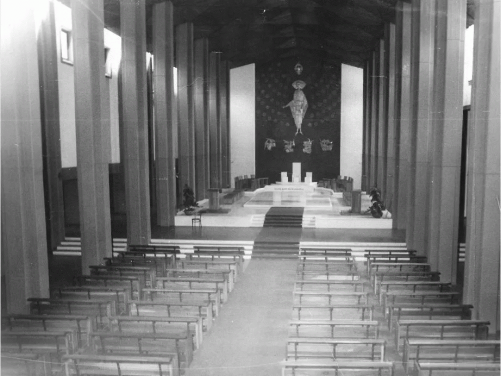 Iglesia Catedral: la reconstrucción que ayudó a cicatrizar un poco la herida del terremoto del '44