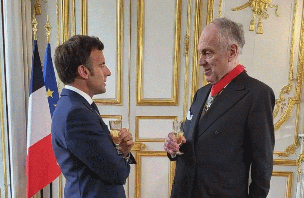 Francia otorga mximo honor a Ronald Lauder, presidente del Congreso Judo Mundial