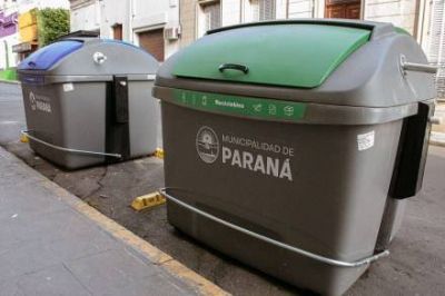 Paraná: se desarrolla la primera etapa del programa Separá