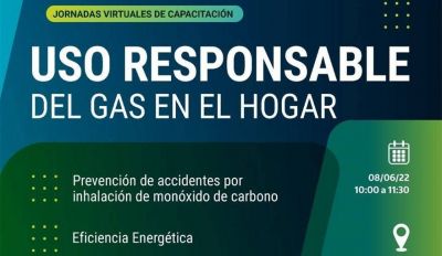 El STIGAS La Plata invitó a los trabajadores a una capacitación sobre uso responsable del gas