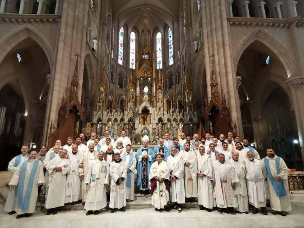 Los sacerdotes de Quilmes tuvieron un Triduo de Formación Pastoral en Luján