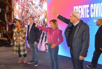 El Frente Cívico por Santiago presentó la candidatura de la Ing. Norma Fuentes para las elecciones municipales del 7 de agosto
