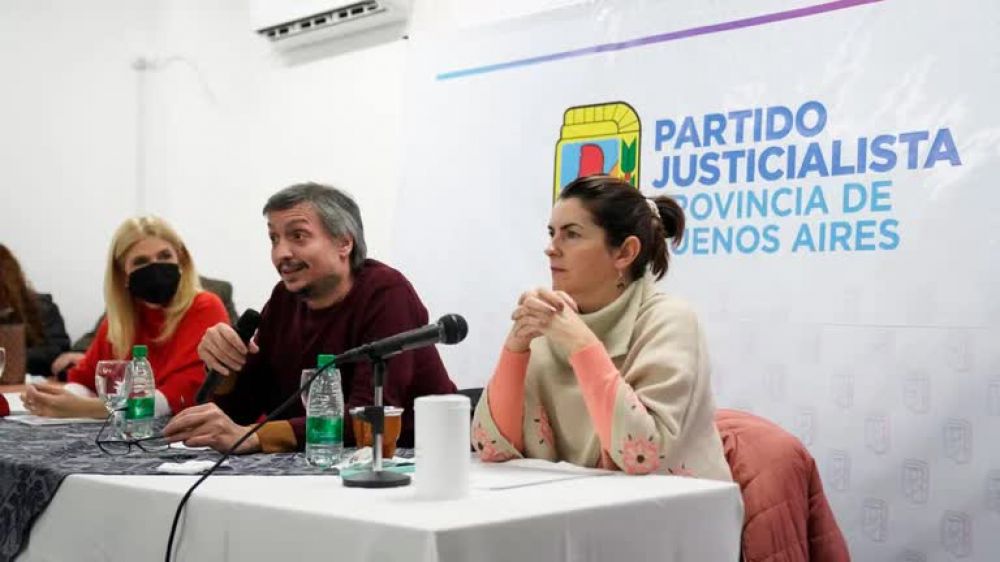 En un gesto de unidad, Mximo Kirchner reuni al PJ bonaerense y se mostr con ministros albertistas