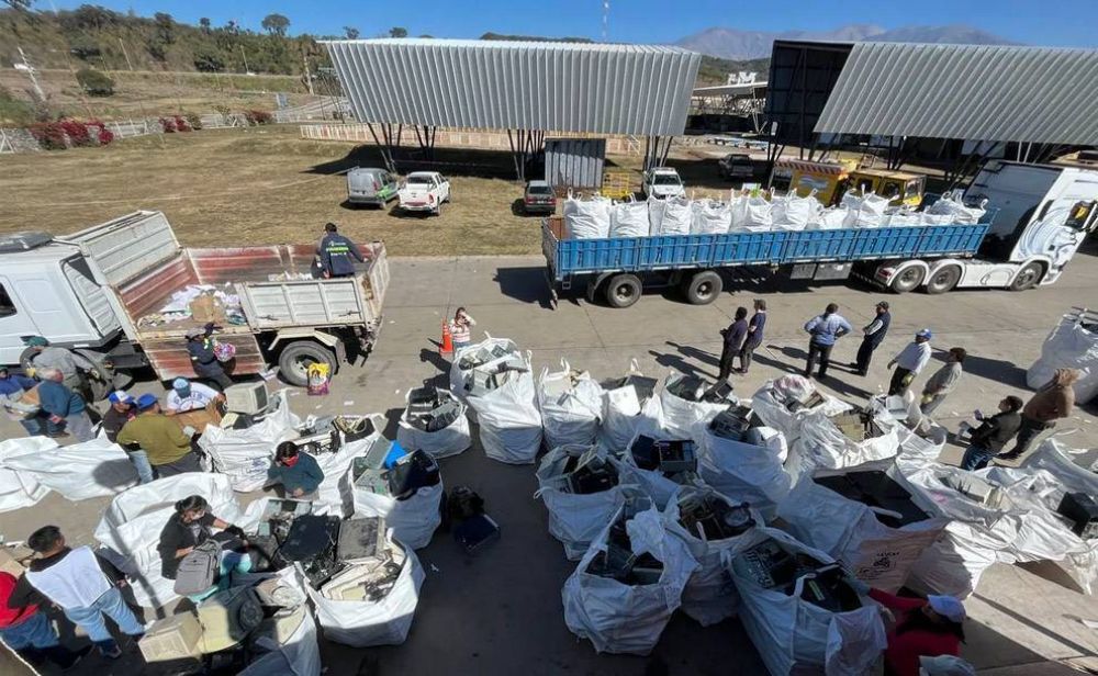 Reciclatón: recolectaron más de 1.000 kilos de materiales reciclables