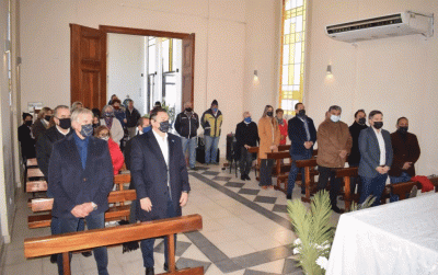 Santiago del Estero: Funcionarios de la Capital participaron de una misa en La Piedad por D�a del Padre