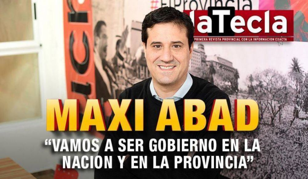 Maximiliano Abad: Hay que desacoplar la eleccion nacional de la provincial