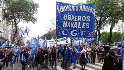 Sindicato de Obreros Navales, expectante con Scioli: destacaron su «compromiso con la industria nacional»