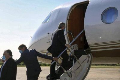 El Presidente subió a Massa al avión del G7