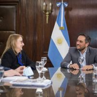Cabandié y Alicia Kirchner fortalecen la agenda ambiental de Santa Cruz