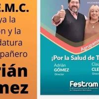 Firme acompañamiento en Concordia de la Agrupación Naranja a la lista 11 de Adrián Gómez