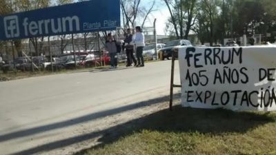 Ferrum: denuncian despidos en “por goteo” y persecución sindical en la planta de Pilar