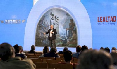 La CGT juega al �prende y apaga� con un acto de Alberto y tensiona al m�ximo su alineamiento en la interna del Frente de Todos