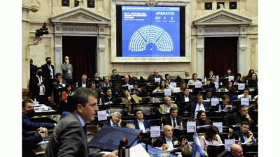El oficialismo se prepara para la sesi�n de este martes en Diputados en pleno reacomodamiento interno