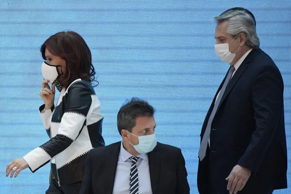 Alberto Fernndez se reuni con Cristina Kirchner y Sergio Massa para evaluar la gestin y el equipo de gobierno
