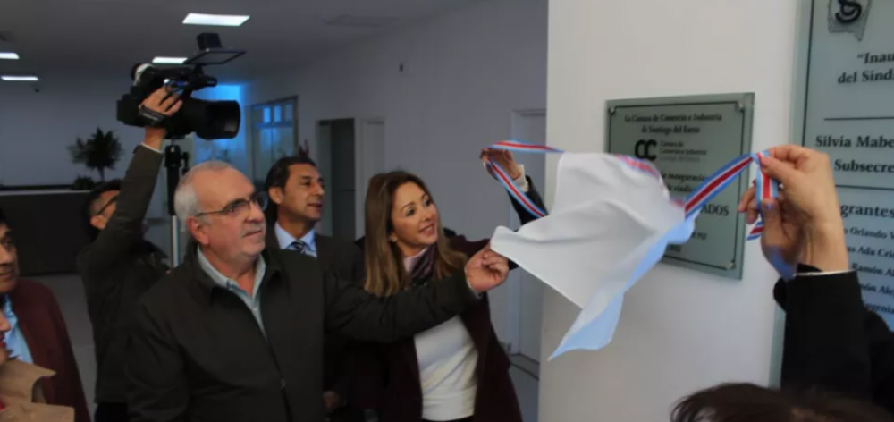 Silva Neder particip del acto de inauguracin de la nueva sede del Sindicato de Empleados de Comercio