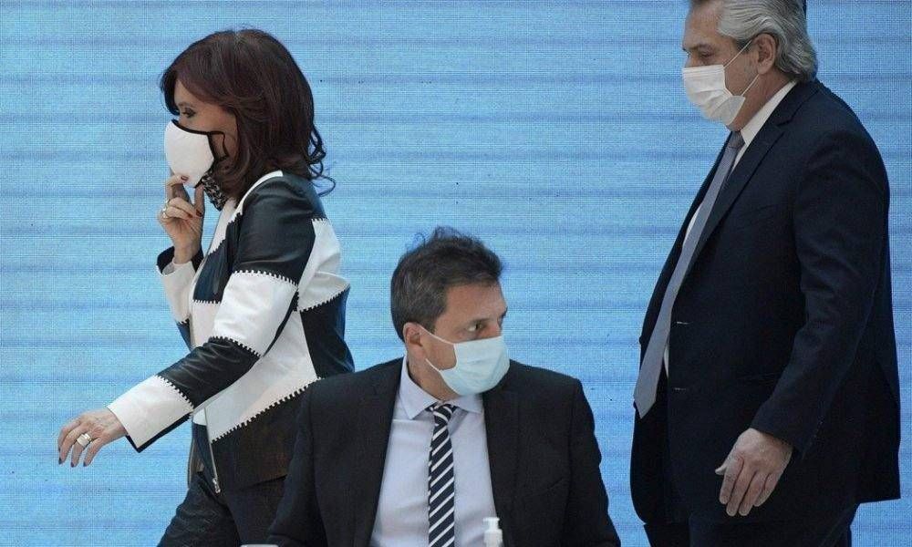Cumbre de Cristina Kirchner, Alberto Fernndez y Sergio Massa: 3 horas en Olivos en medio de tensin y nuevos rumores de cambios