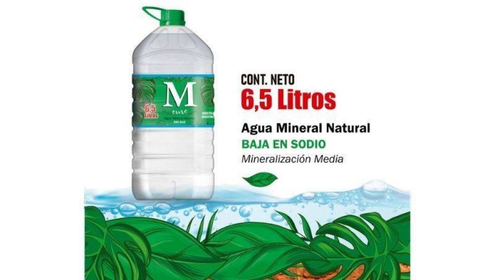 Nueva marca de agua mineral (made in Crdoba): EME, sin sodio y extrada de uno de los canales acuferos ms importantes de la ciudad