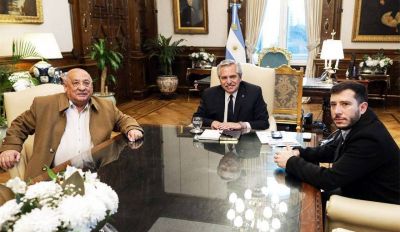 El Presidente de la Nación, Alberto Fernández, recibió al titular del SOMU Raúl Durdos