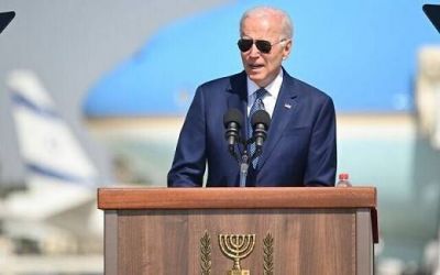 Biden prometió “combatir el veneno del antisemitismo” tras su llegada a Israel