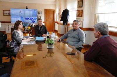 Ortega y Alonso se reunieron con Juan Zabaleta y profundizaron sobre la asistencia del Estado