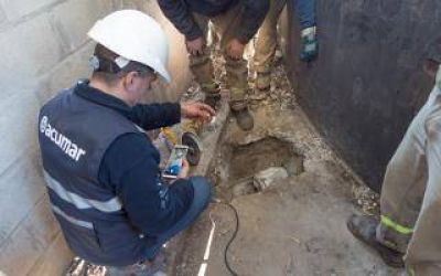 ACUMAR inspeccion una grasera de Lomas de Zamora y le impuso una multa