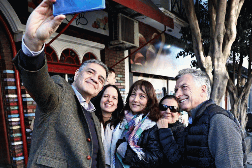 Mauricio Macri reapareci en Vicente Lpez antes de la reunin cumbre de Juntos por el Cambio