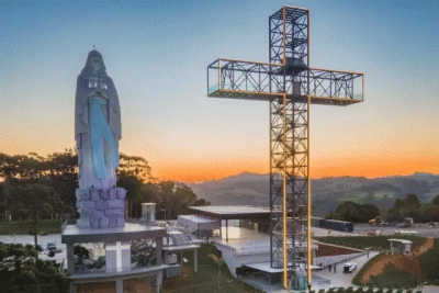 Nuevo santuario de Nuestra Señora de Lourdes en Brasil