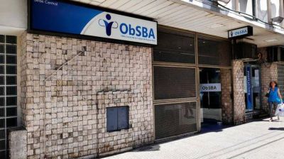 Realizan una nueva protesta contra el vaciamiento de la obra social ObSBA