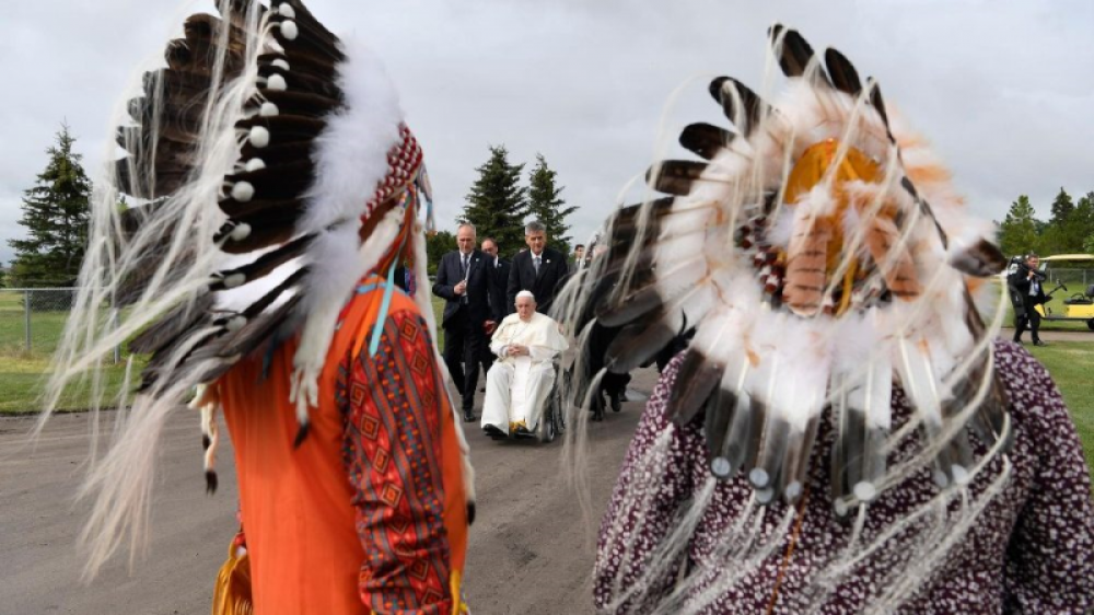 Jefe tribal: 'Un honor caminar juntos por la senda de la reconciliación'