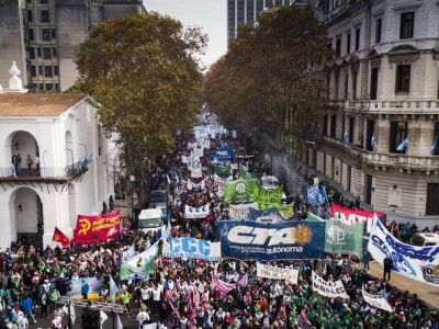 El Obelisco ser� el epicentro de la continuidad del Plan de Lucha de la CTA Aut�noma y otras organizaciones
