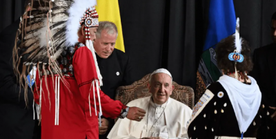 El Papa Francisco se fue de Canadá con un pedido de perdón por los abusos a indígenas