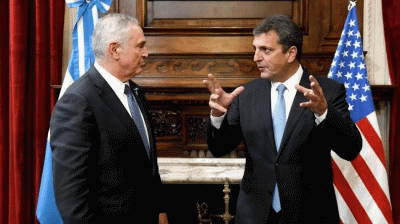 Sergio Massa empieza su plan 'F�brica de D�lares' con gira a Washington, Nueva York, Par�s y Qatar