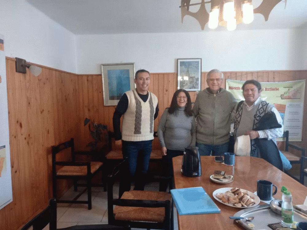El obispo mantuvo una reunión con representantes mapuches