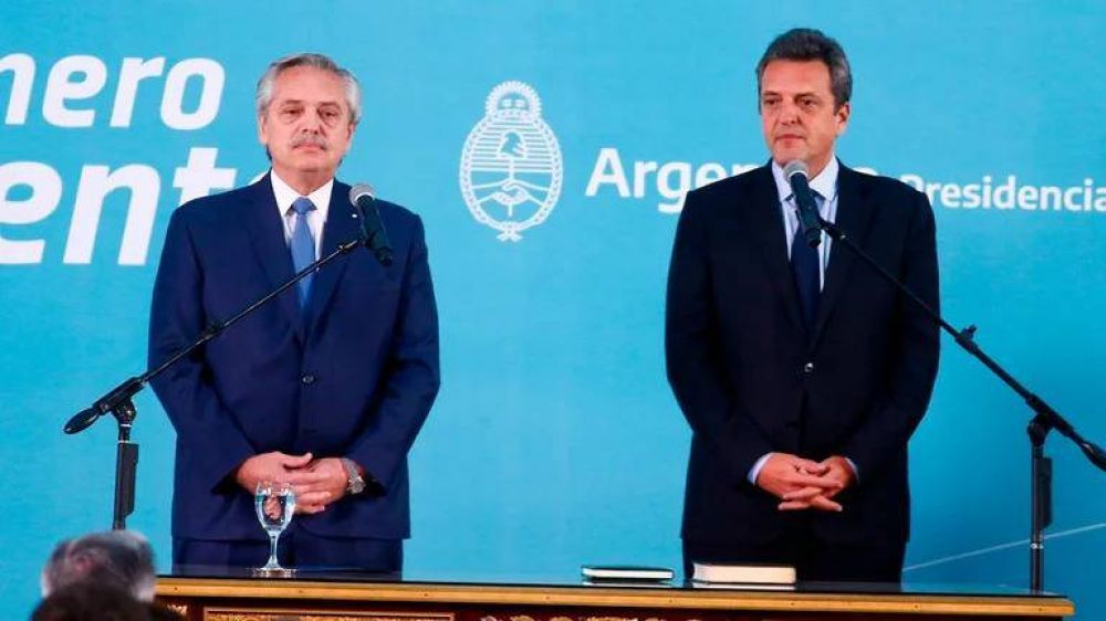 Alberto Fernández le tomó juramento Sergio Massa como ministro de Economía: “Tenemos una gran oportunidad como país”