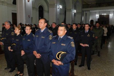Con una misa en la Catedral, celebraron el Día de la Policía de Corrientes
