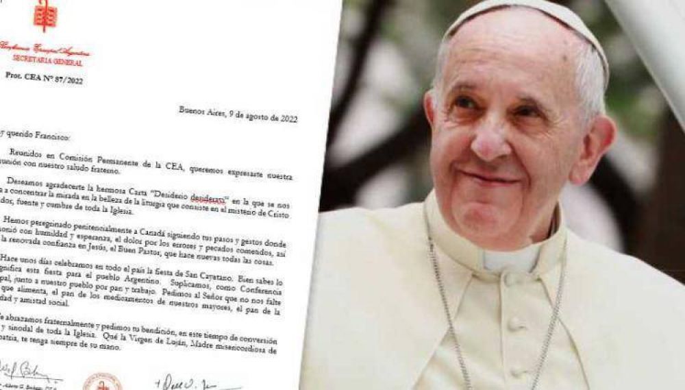 Los obispos argentinos piden al Papa su bendición en tiempos de conversión sinodal