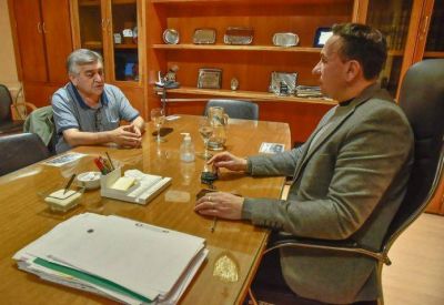 Maderna se reunió con el presidente de ADOS