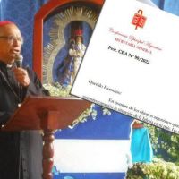 Carta de Mons. Oscar Ojea al cardenal Leopoldo Brenes