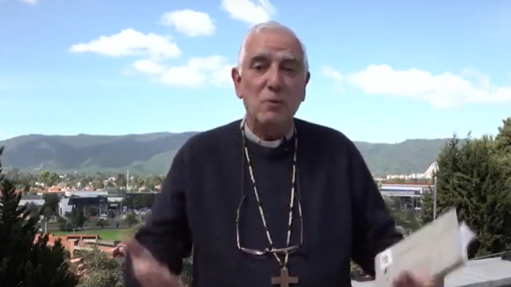 Mons. Lozano, los catequistas y la alegra de compartir buenas noticias